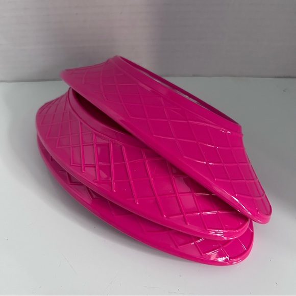 3 pcs pink Banana Split/Sundae/Dessert Dish - Picture 4 of 6